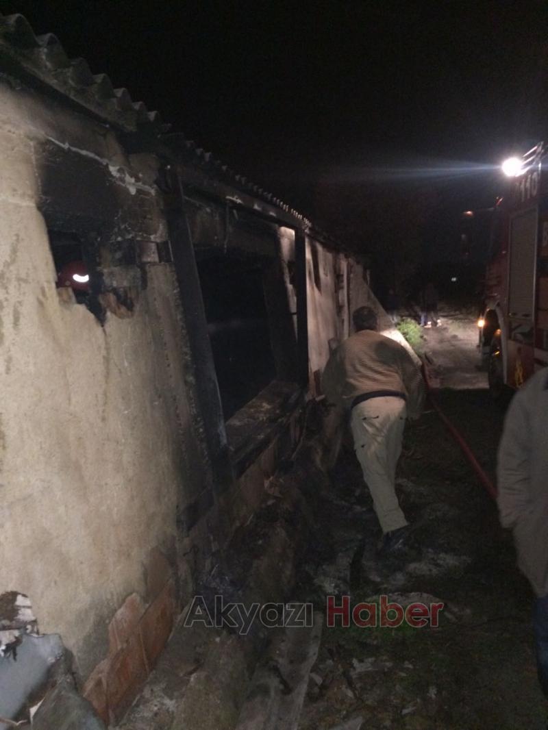 Kumköprü Mahallesi nde Yangın