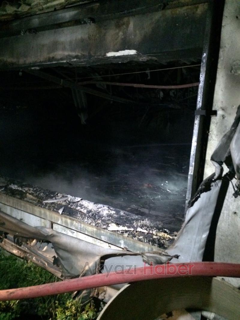 Kumköprü Mahallesi nde Yangın