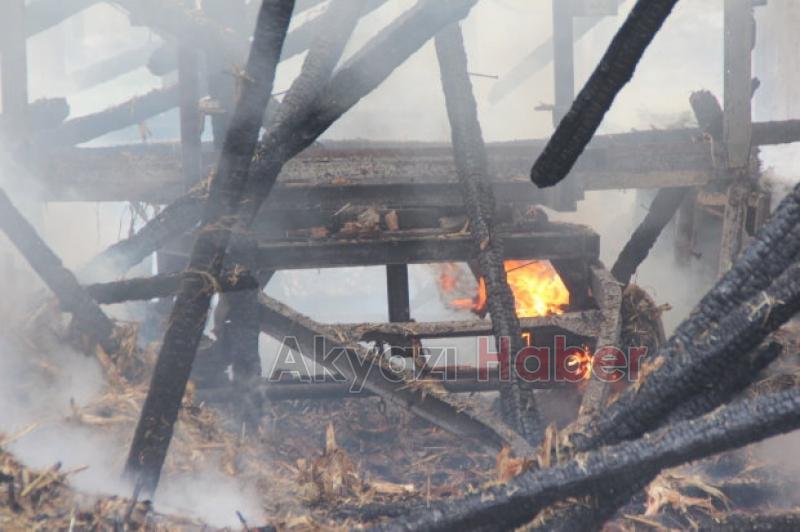 Kumköprü mahallesinde Yangın