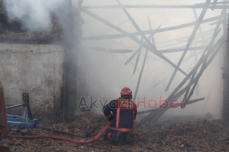 Kumköprü mahallesinde Yangın
