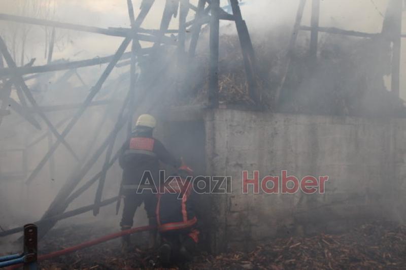 Kumköprü mahallesinde Yangın