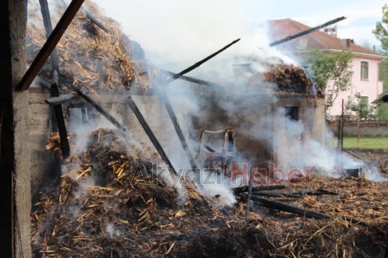 Kumköprü mahallesinde Yangın