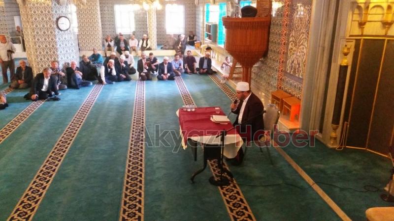 KUR AN I KERiM i GÜZEL OKUMA YARIŞMASI AKYAZIDA YAPILDI