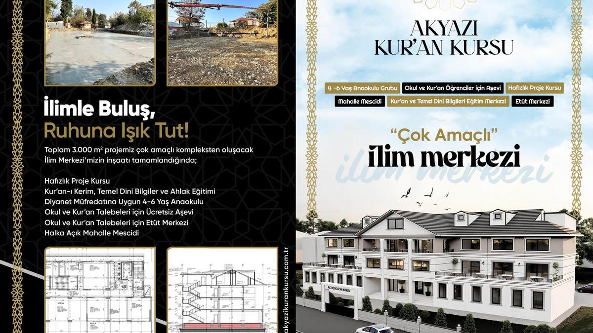 Kur’an Kursu İçin Destek Çağrısı