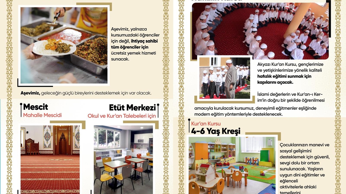 Kur’an Kursu İçin Destek Çağrısı