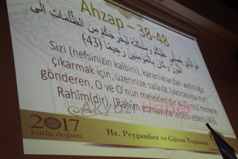 Kutlu Doğum Haftası Akyazı da Kutlandı