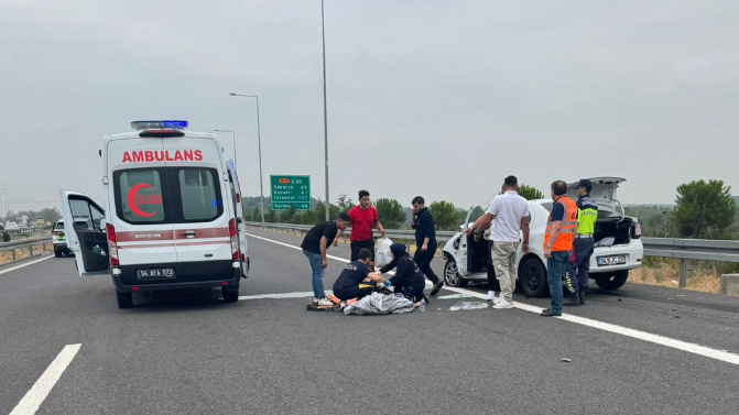 Kuzey Marmara Otoyolu'nda feci kaza