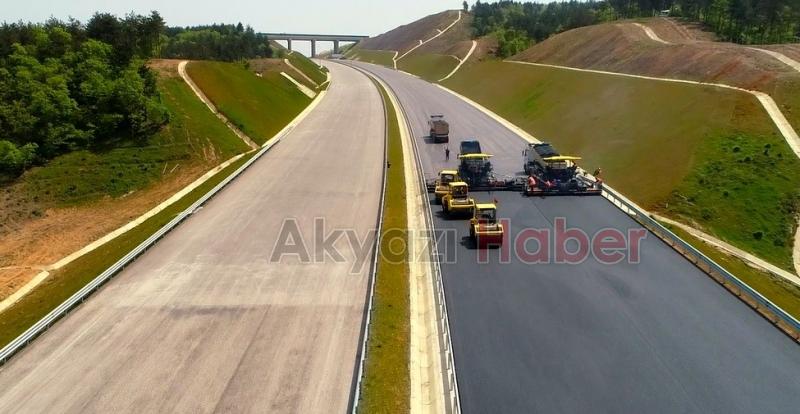 Kuzey Marmara Otoyolunda çalışmaların yüzde 71 i tamamlandı 