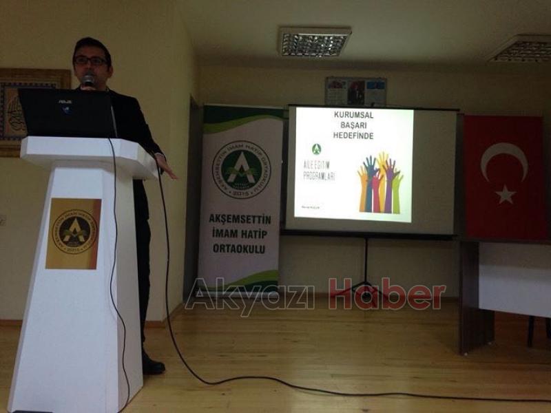 Kuzuluk Akşemsettin İmam Hatip Ortaokulu Velilerine Seminerler Düzenledi  
