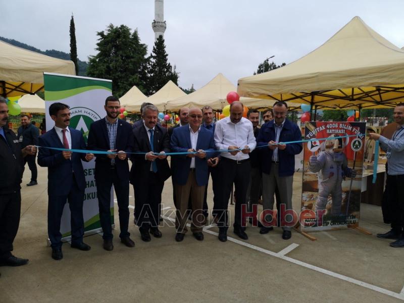 Kuzuluk Akşemsettin İmam Hatip Ortaokulunda Tübitak Bilim Fuarı Coşkusu