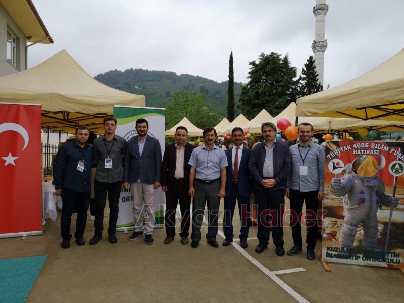 Kuzuluk Akşemsettin İmam Hatip Ortaokulunda Tübitak Bilim Fuarı Coşkusu