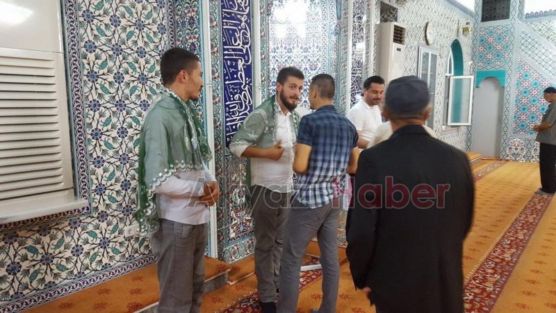 Kuzuluk Fatih Cami'sinde Asker okuması