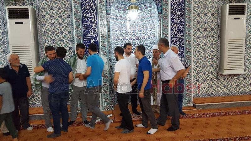 Kuzuluk Fatih Cami'sinde Asker okuması
