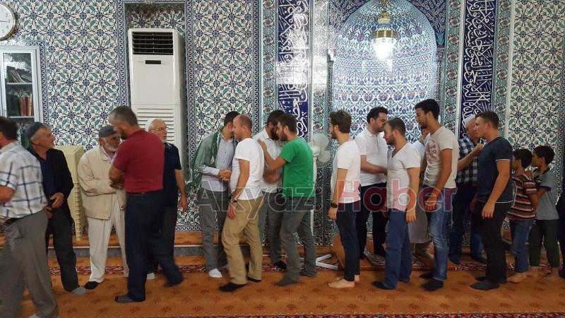 Kuzuluk Fatih Cami'sinde Asker okuması