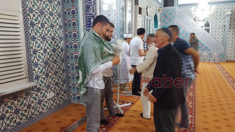 Kuzuluk Fatih Cami'sinde Asker okuması