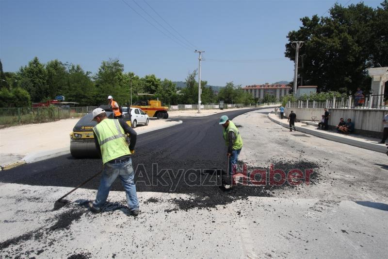 Kuzuluk İhlas Caddesinde Çalışmalar Tamamlandı