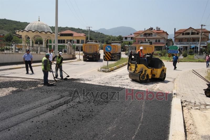 Kuzuluk İhlas Caddesinde Çalışmalar Tamamlandı