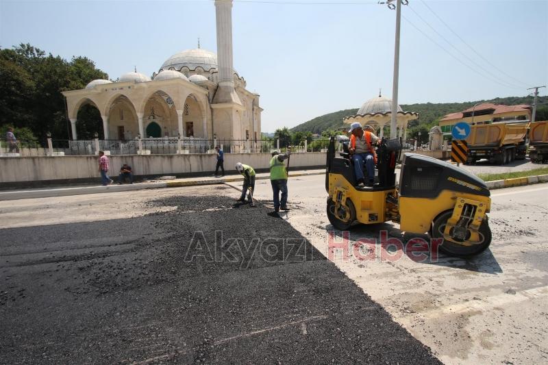 Kuzuluk İhlas Caddesinde Çalışmalar Tamamlandı