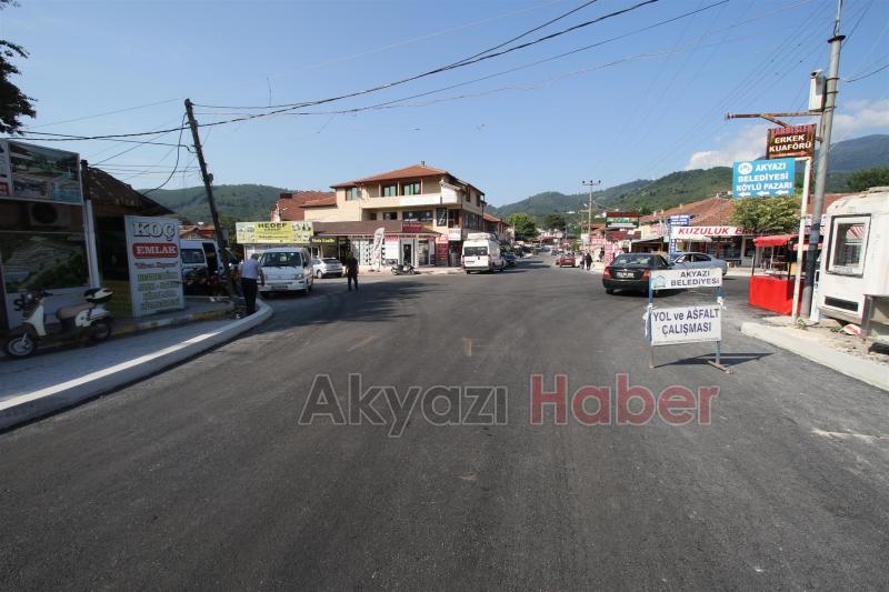 Kuzuluk İhlas Caddesinde Çalışmalar Tamamlandı