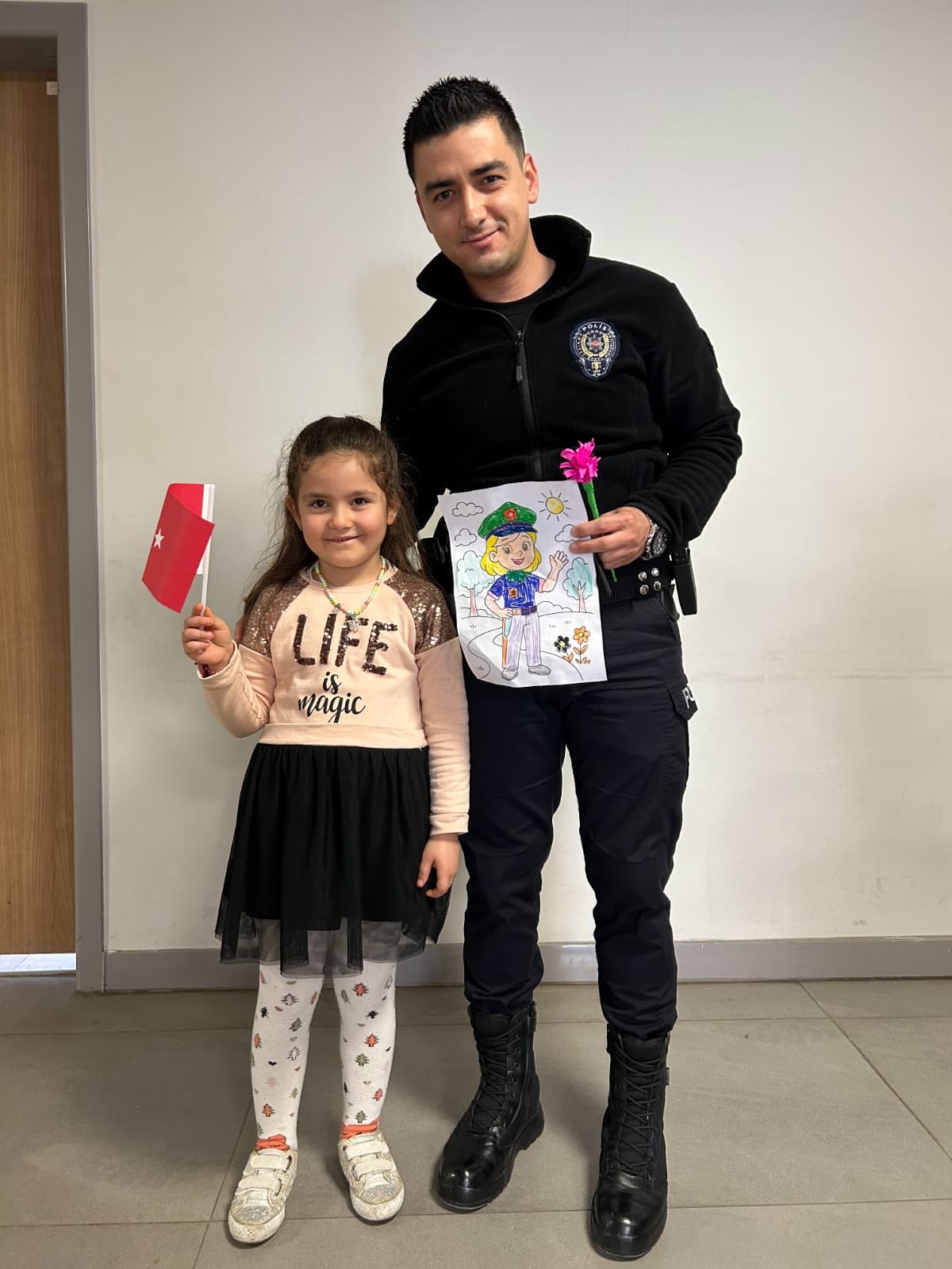 Kuzuluk İlkokulu ve Anasınıfı öğrencilerinden Polis Haftası ziyareti