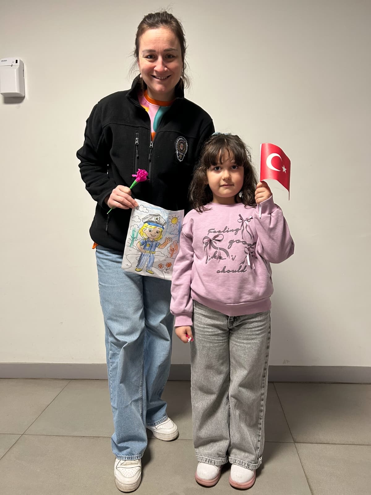 Kuzuluk İlkokulu ve Anasınıfı öğrencilerinden Polis Haftası ziyareti