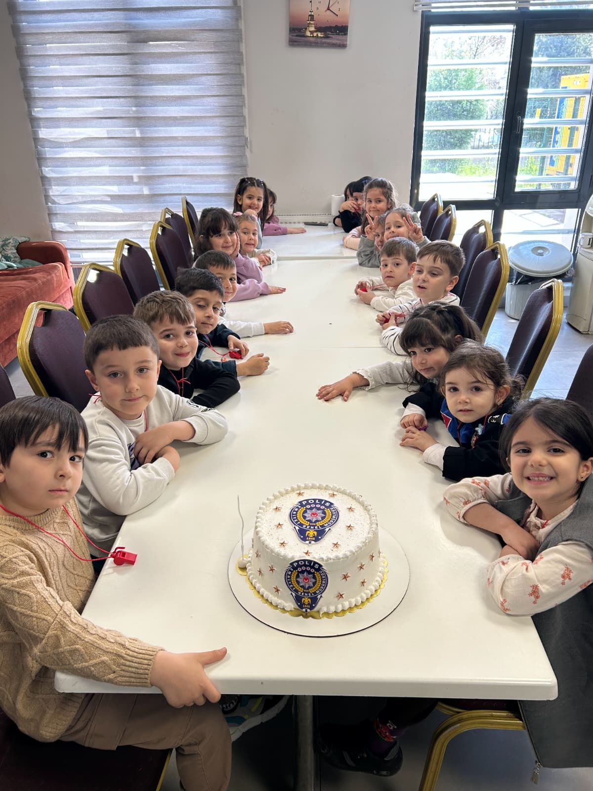 Kuzuluk İlkokulu ve Anasınıfı öğrencilerinden Polis Haftası ziyareti