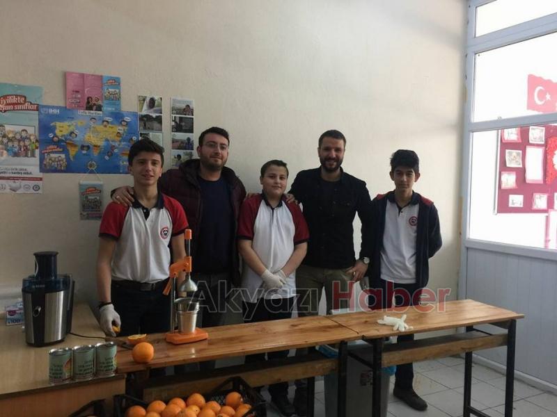 Kuzuluk İşmont Halil Bildirici Teknik ve Mesleki Anadolu Lisesinden Örnek Davranış