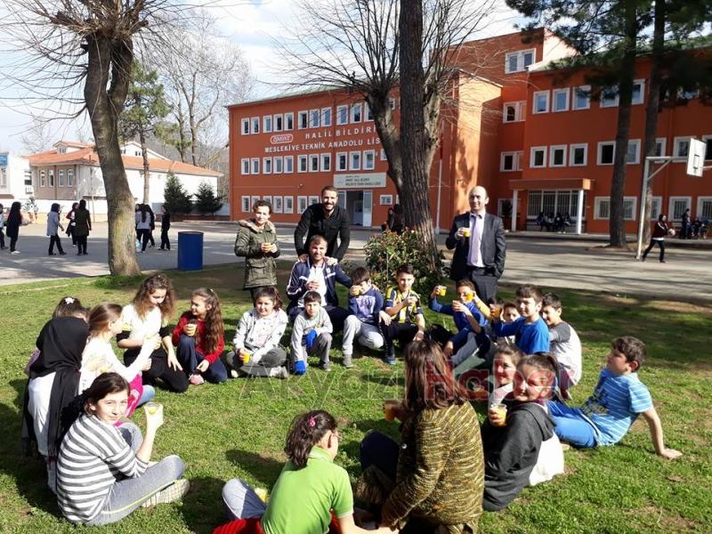 Kuzuluk İşmont Halil Bildirici Teknik ve Mesleki Anadolu Lisesinden Örnek Davranış