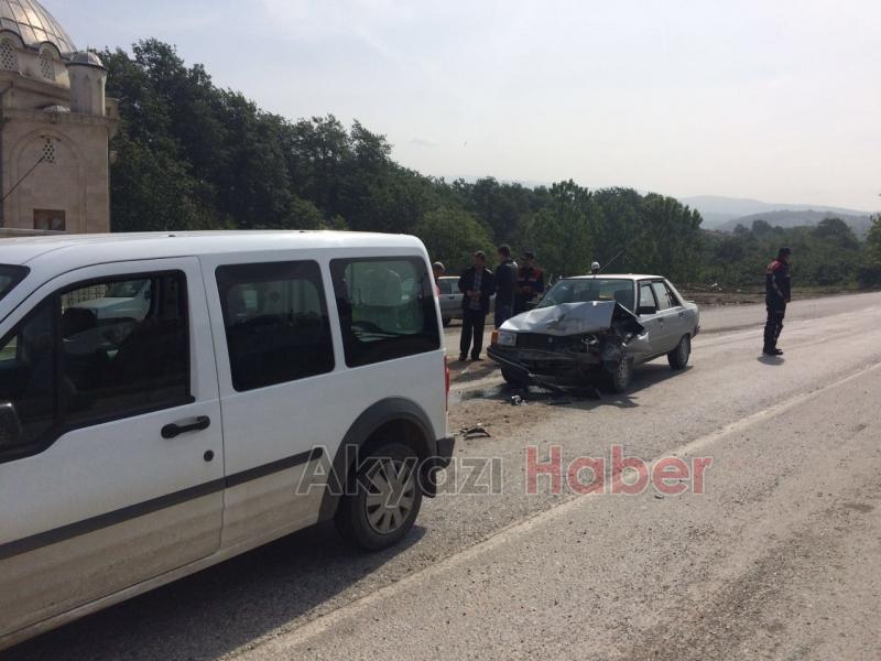 Kuzuluk Kaplıca Evleri Sapağında Kaza