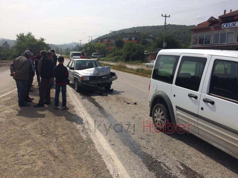 Kuzuluk Kaplıca Evleri Sapağında Kaza