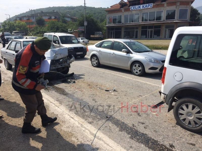 Kuzuluk Kaplıca Evleri Sapağında Kaza