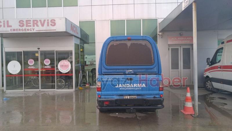 Kuzuluk Kaplıca Işıklarında Kaza 