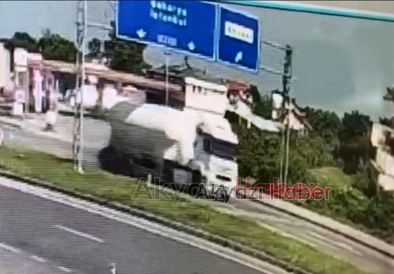 Kuzuluk Kavşağında Faciadan dönüldü