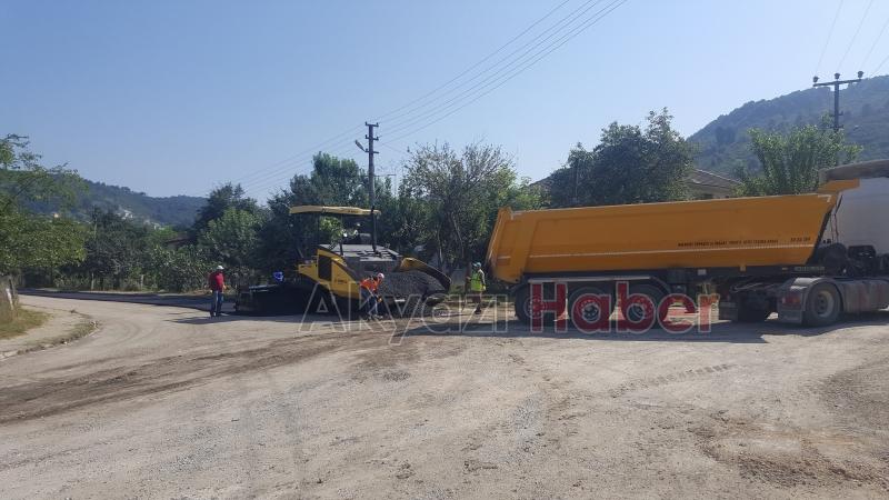 Kuzuluk Mahalle Yolları Sıcak Asfaltla Kavuştu