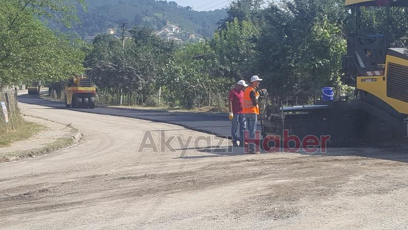 Kuzuluk Mahalle Yolları Sıcak Asfaltla Kavuştu