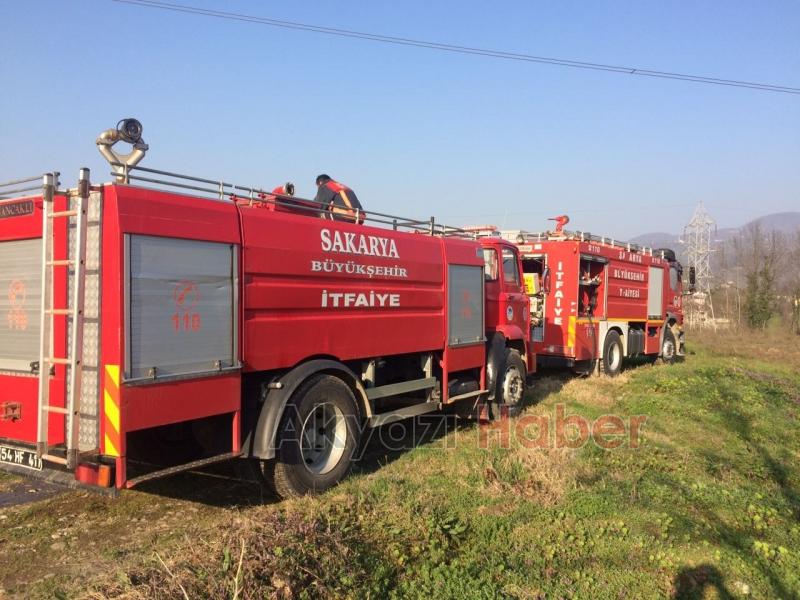 Kuzuluk Mahallesinde Ahır Yangını