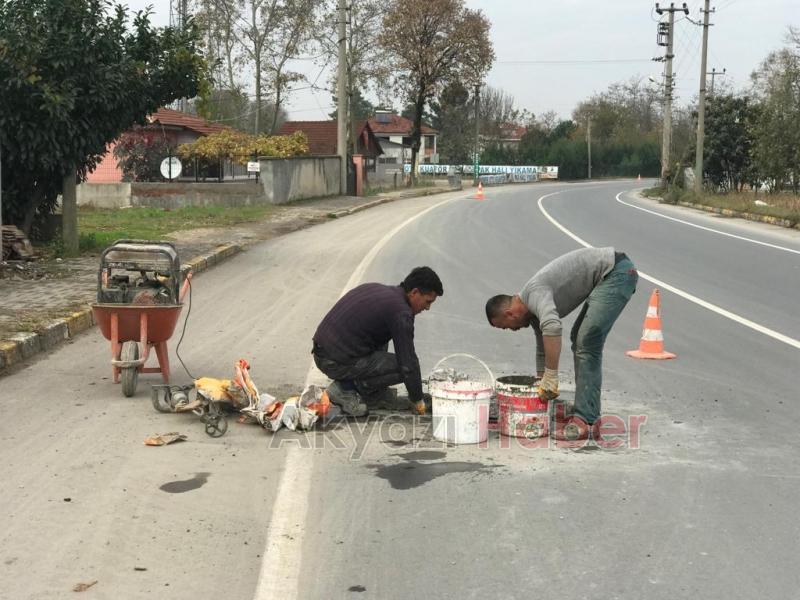 Kuzuluk ta Rögar Kapakları Yenileniyor