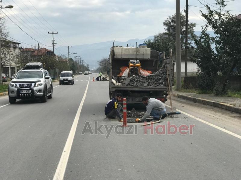Kuzuluk ta Rögar Kapakları Yenileniyor