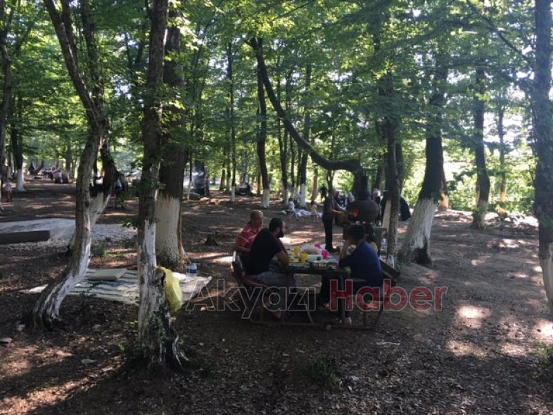 Kuzuluk Tabiat Park Doldu Taştı