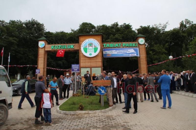 Kuzuluk Tabiat ve Orman Park Muhteşem Törenle Açıldı