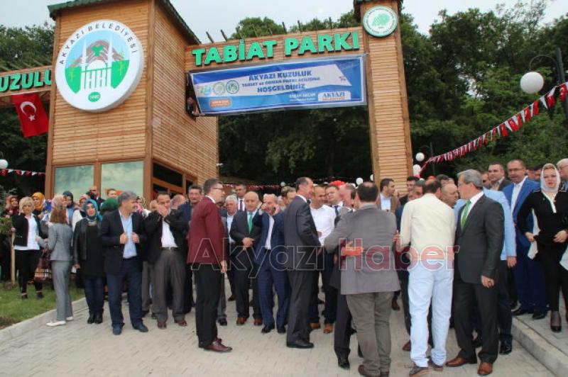 Kuzuluk Tabiat ve Orman Park Muhteşem Törenle Açıldı