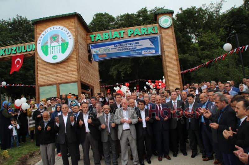 Kuzuluk Tabiat ve Orman Park Muhteşem Törenle Açıldı
