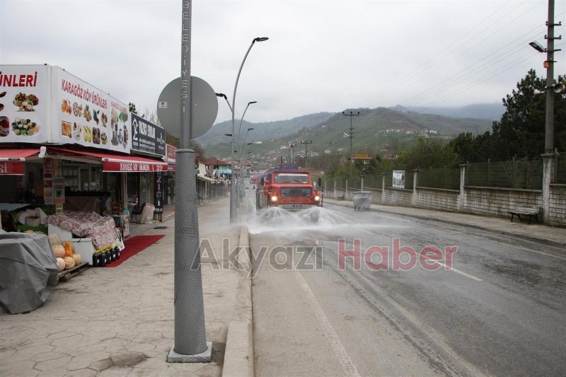 Kuzuluk ve Dokurcun Mahalleleri Dezenfekte Edildi
