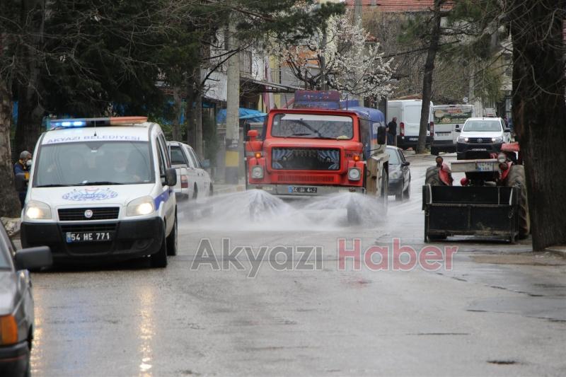 Kuzuluk ve Dokurcun Mahalleleri Dezenfekte Edildi