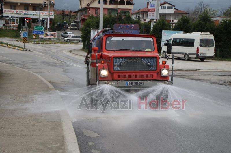Kuzuluk ve Dokurcun Mahalleleri Dezenfekte Edildi