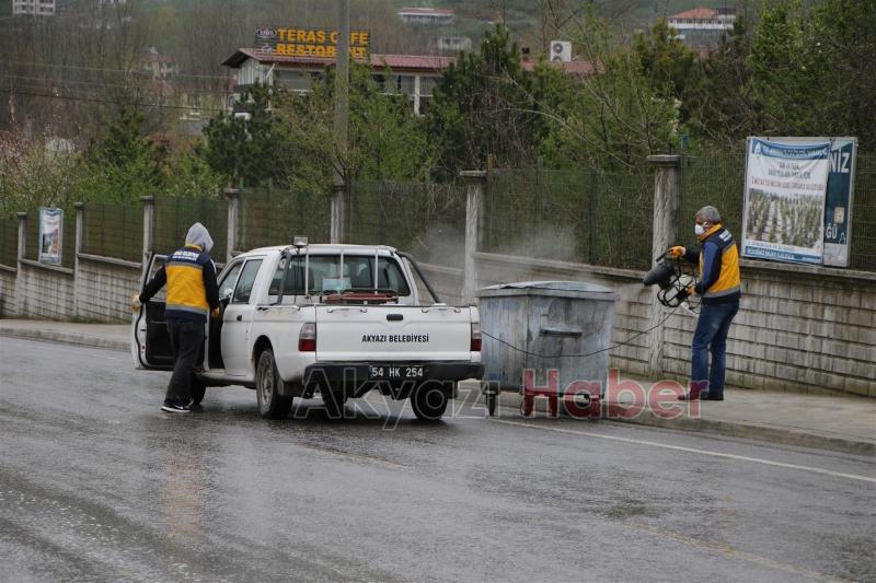 Kuzuluk ve Dokurcun Mahalleleri Dezenfekte Edildi