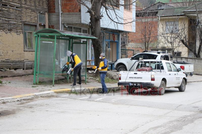 Kuzuluk ve Dokurcun Mahalleleri Dezenfekte Edildi