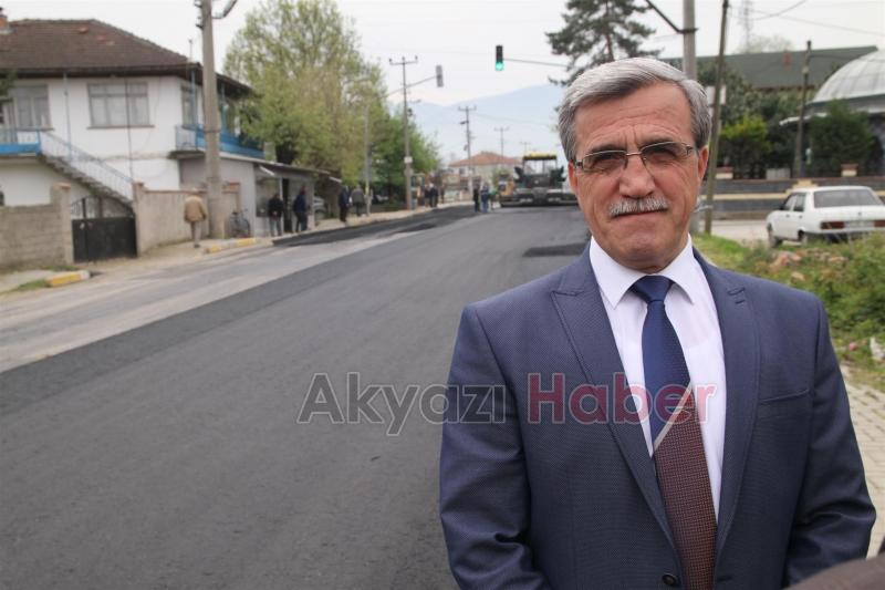  Kuzuluk Yolunda Asfalt Serimi Başladı