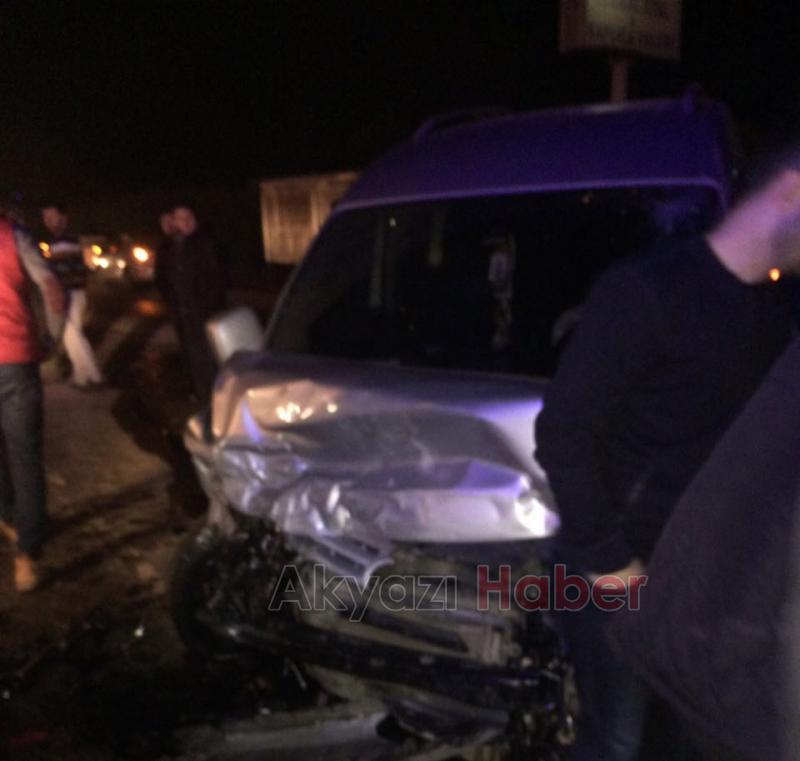 Kuzulukda trafik kazası meydana geldi