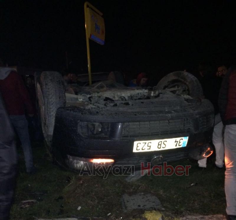 Kuzulukda trafik kazası meydana geldi